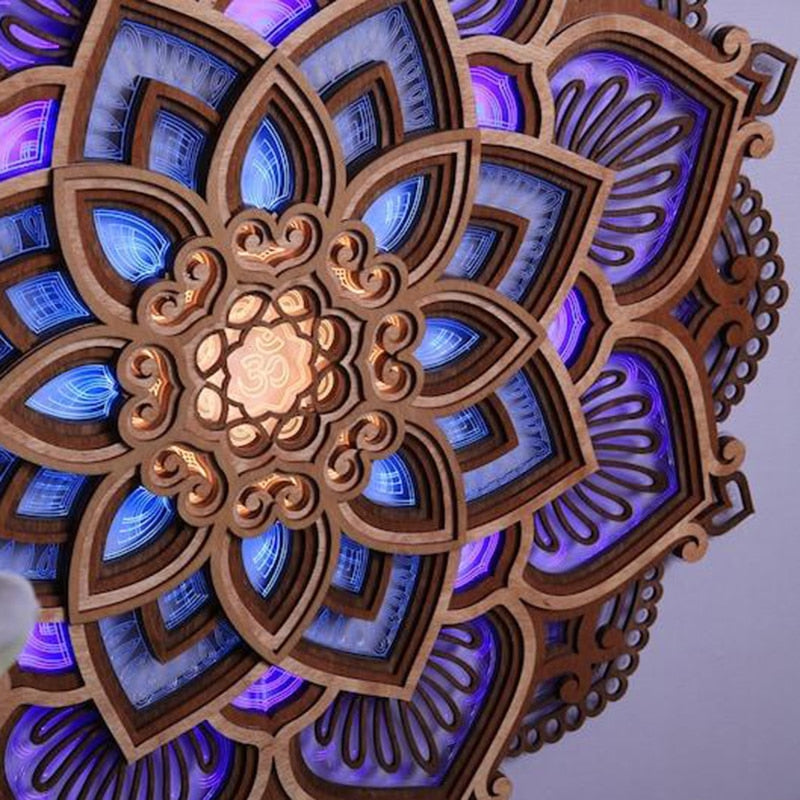 Creëer Rust en Ontspanning in Jouw Ruimte - Mandala Lamp