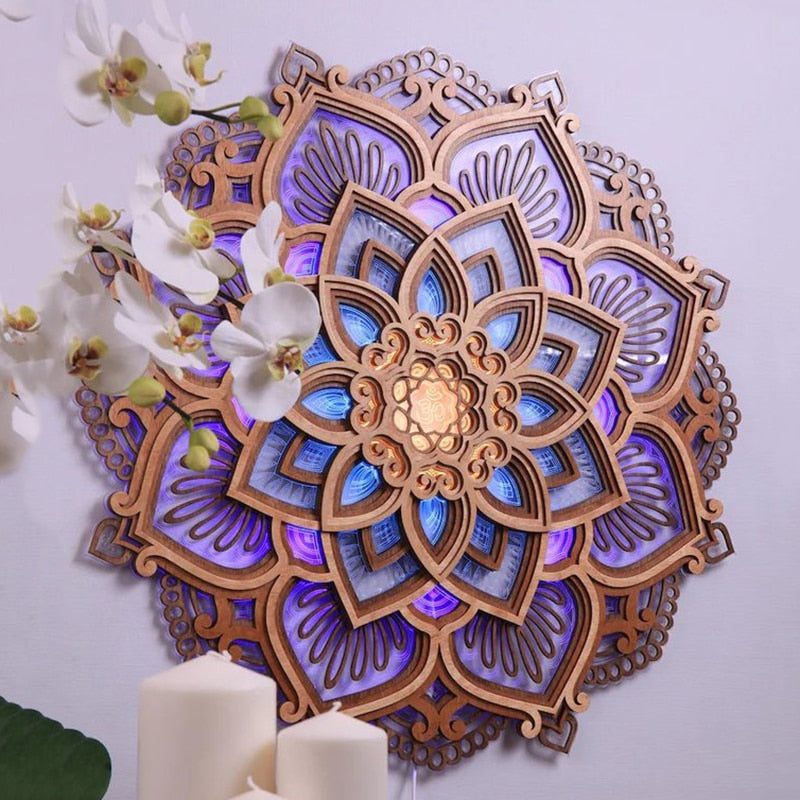 Creëer Rust en Ontspanning in Jouw Ruimte - Mandala Lamp