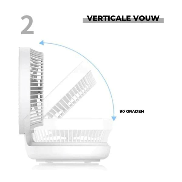 opvouwbare luchtcirculatieventilator - CoolAble