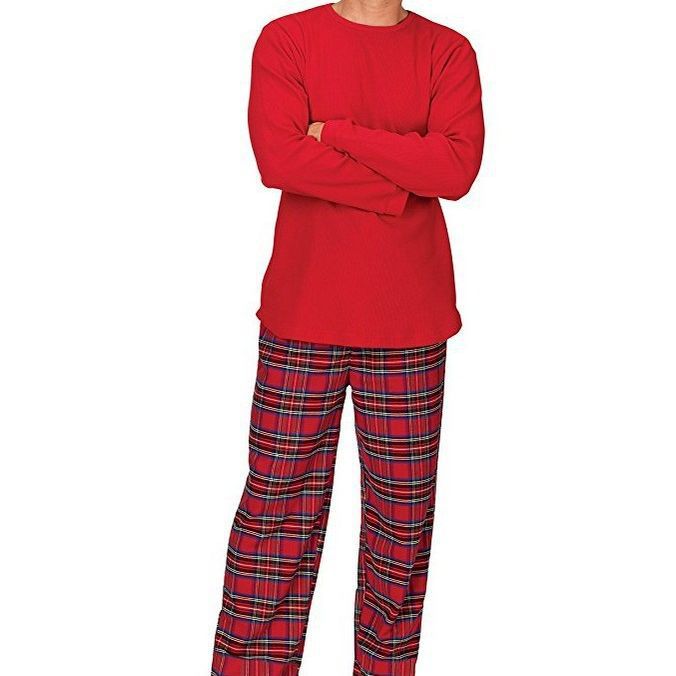 Geruite Kerstpyjama voor De Hele Familie - CozyFam