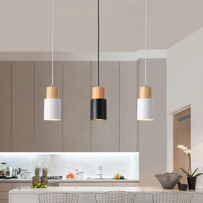 SinglePend - Nordic Macaron cilinder aluminium 1-lichts LED hanglamp