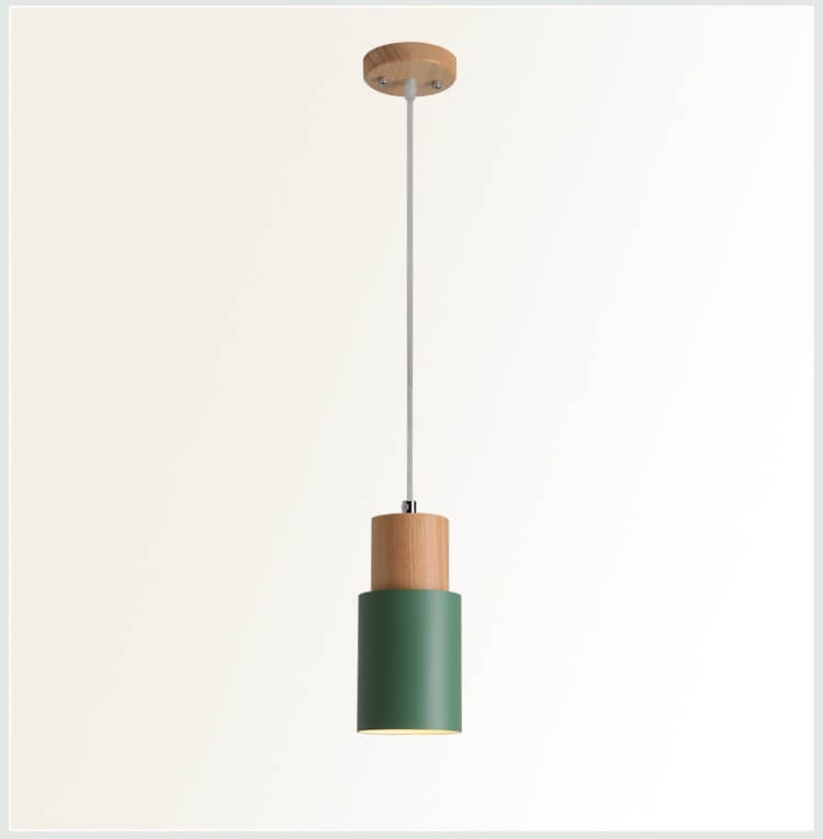 SinglePend - Nordic Macaron cilinder aluminium 1-lichts LED hanglamp