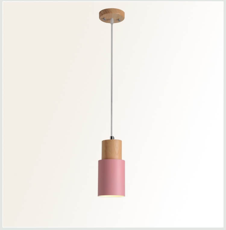 SinglePend - Nordic Macaron cilinder aluminium 1-lichts LED hanglamp