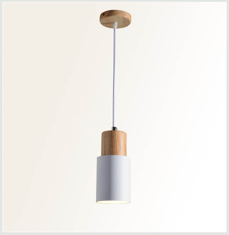 SinglePend - Nordic Macaron cilinder aluminium 1-lichts LED hanglamp