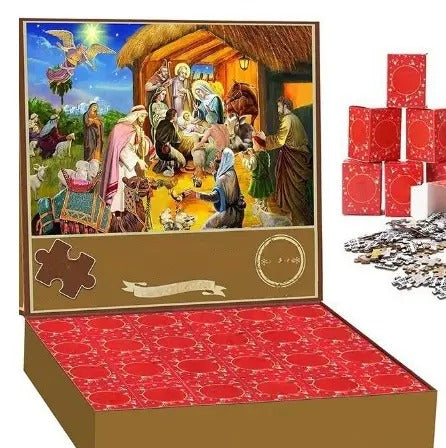 Kerst Countdown Puzzel Adventskalender 2024 | 24-delige Vakantie Puzzel Set | Leuk Kerstcadeau voor Kinderen & Volwassenen - Kallio