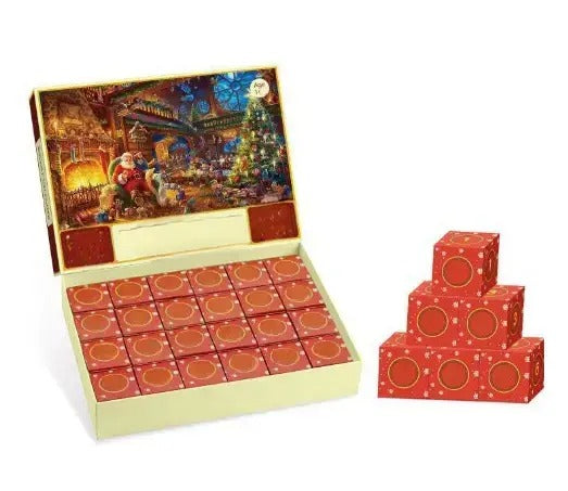 Kerst Countdown Puzzel Adventskalender 2024 | 24-delige Vakantie Puzzel Set | Leuk Kerstcadeau voor Kinderen & Volwassenen - Kallio