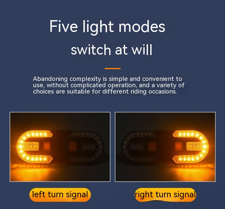 RijdLicht | Fiets USB-Oplaadbare Draadloze Afstandsbediening Stuur Achterlicht | Verwijderbare Nacht Rijden Waarschuwing Fietsbevestiging