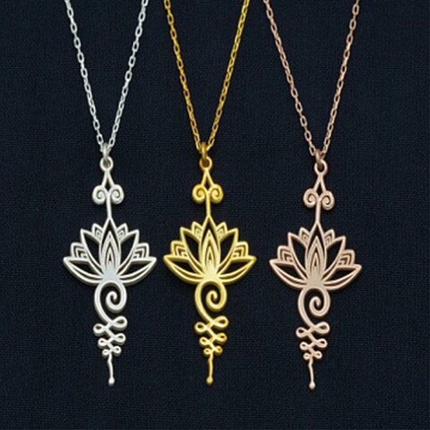 Betekenisvolle Lotus ketting - Mareir