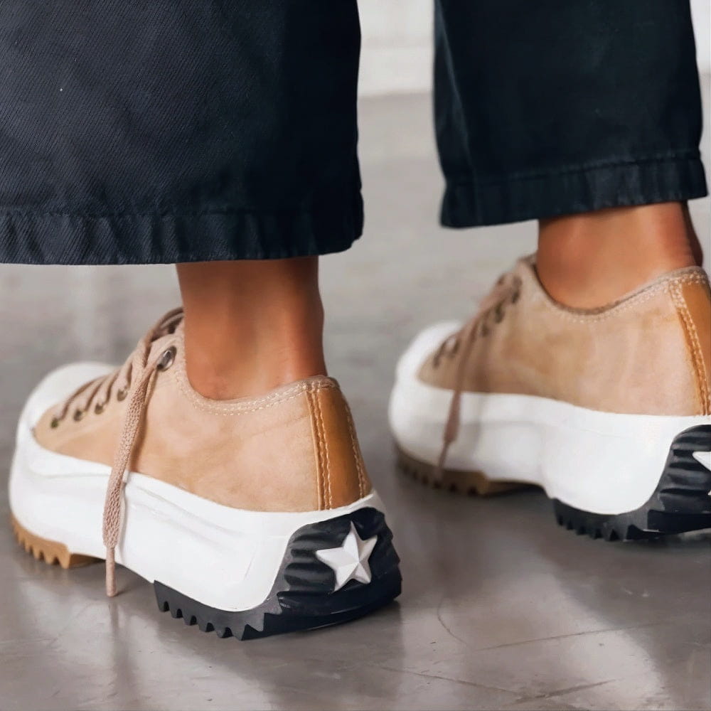 Elegante Vrouwen Sneakers Met Hoge Hakken - Freenah