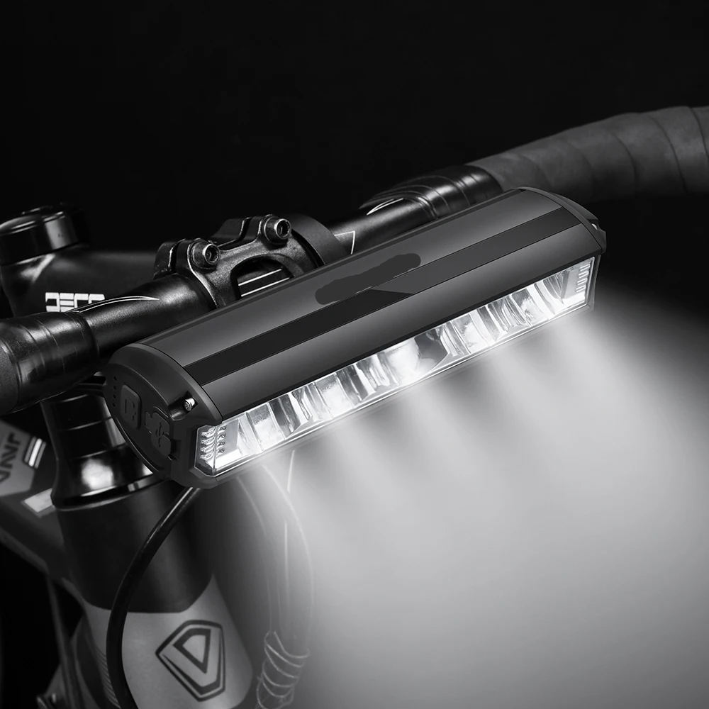 Waterdichte MTB Fietslamp | Krachtige 6000 Lumen USB Oplaadbare Voorlamp voor de Fiets met 10000mAh Batterij - NightRider