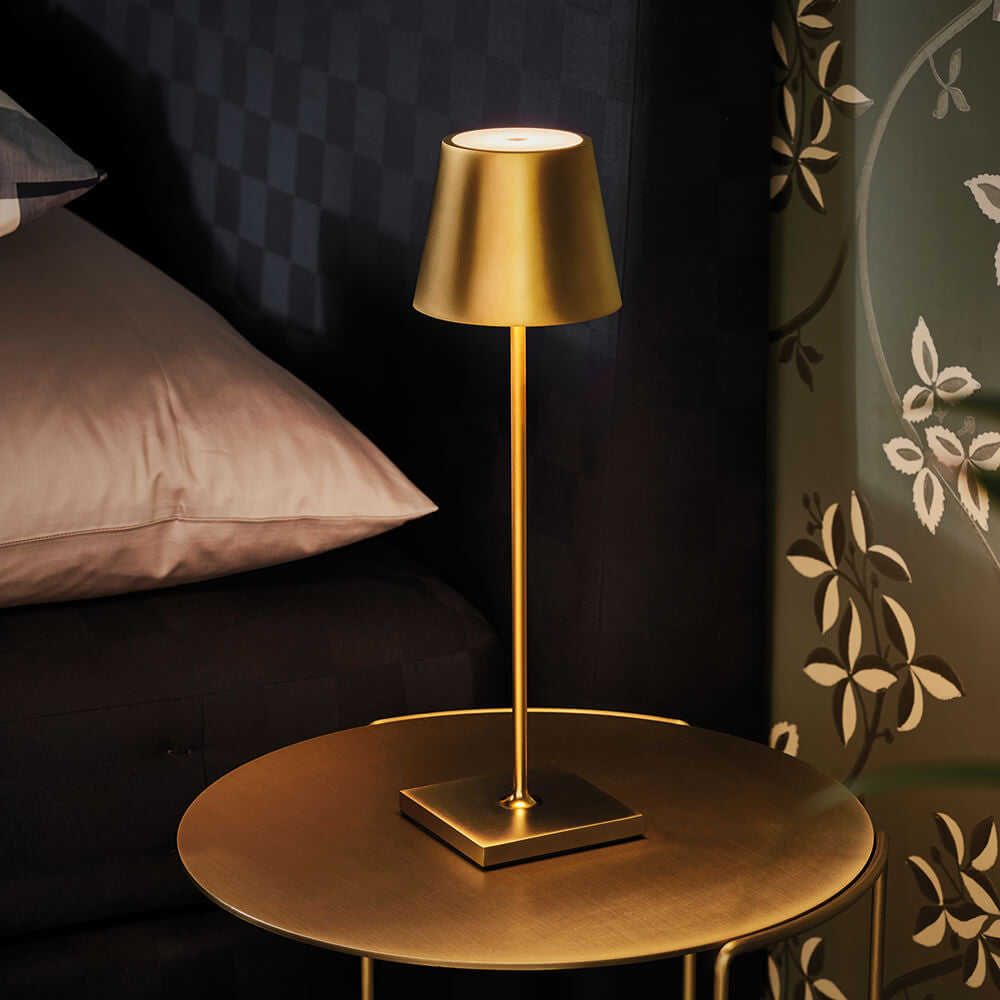 Dimbare Lange Tafellamp | Luxe design - Kleurenlamp