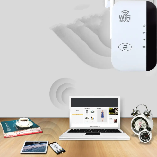 Booster | Krachtige WiFi-versterker: Geniet van een Sterker Signaal waar je maar wilt | Draadloze WIFI Repeater