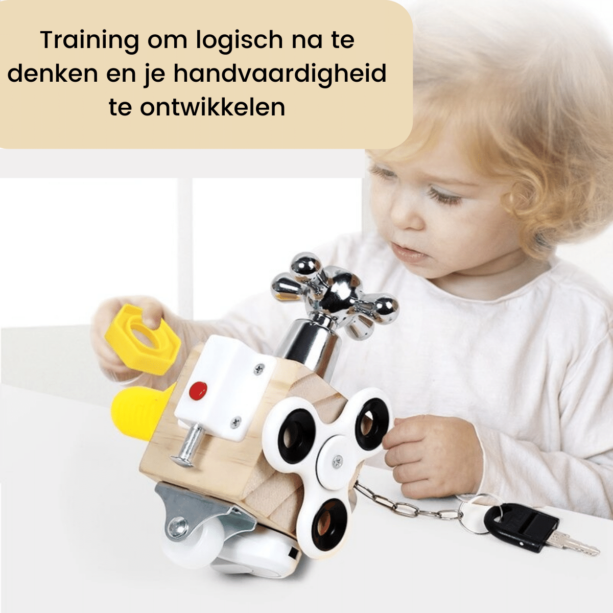 EducToys | Ontwikkel de handvaardigheid - Drukke kubus