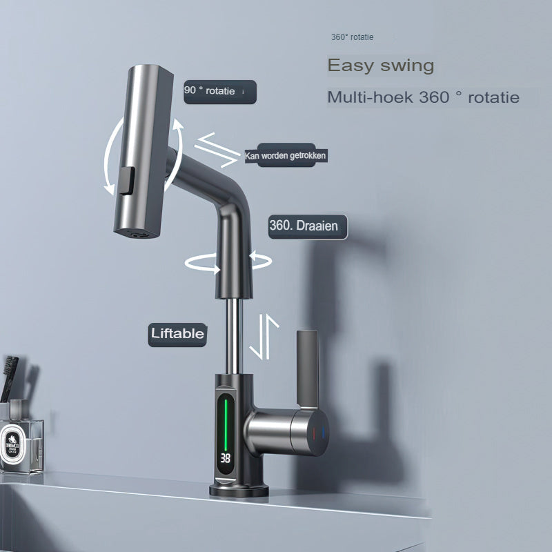 Maxon - Intelligente kraan met digitaal display