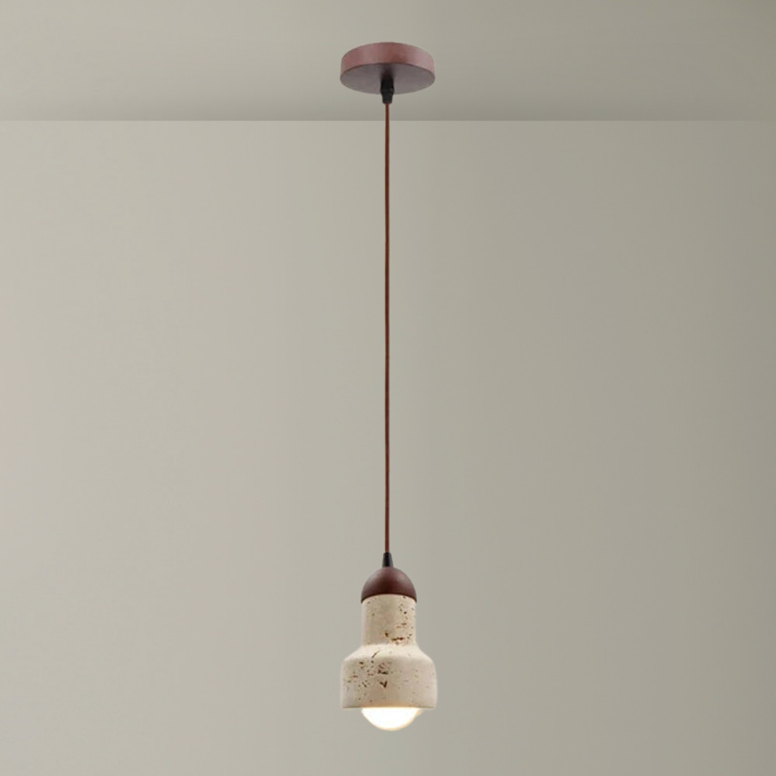 Moon Surface Pendant Light - Wabi Sabi Pendant Light