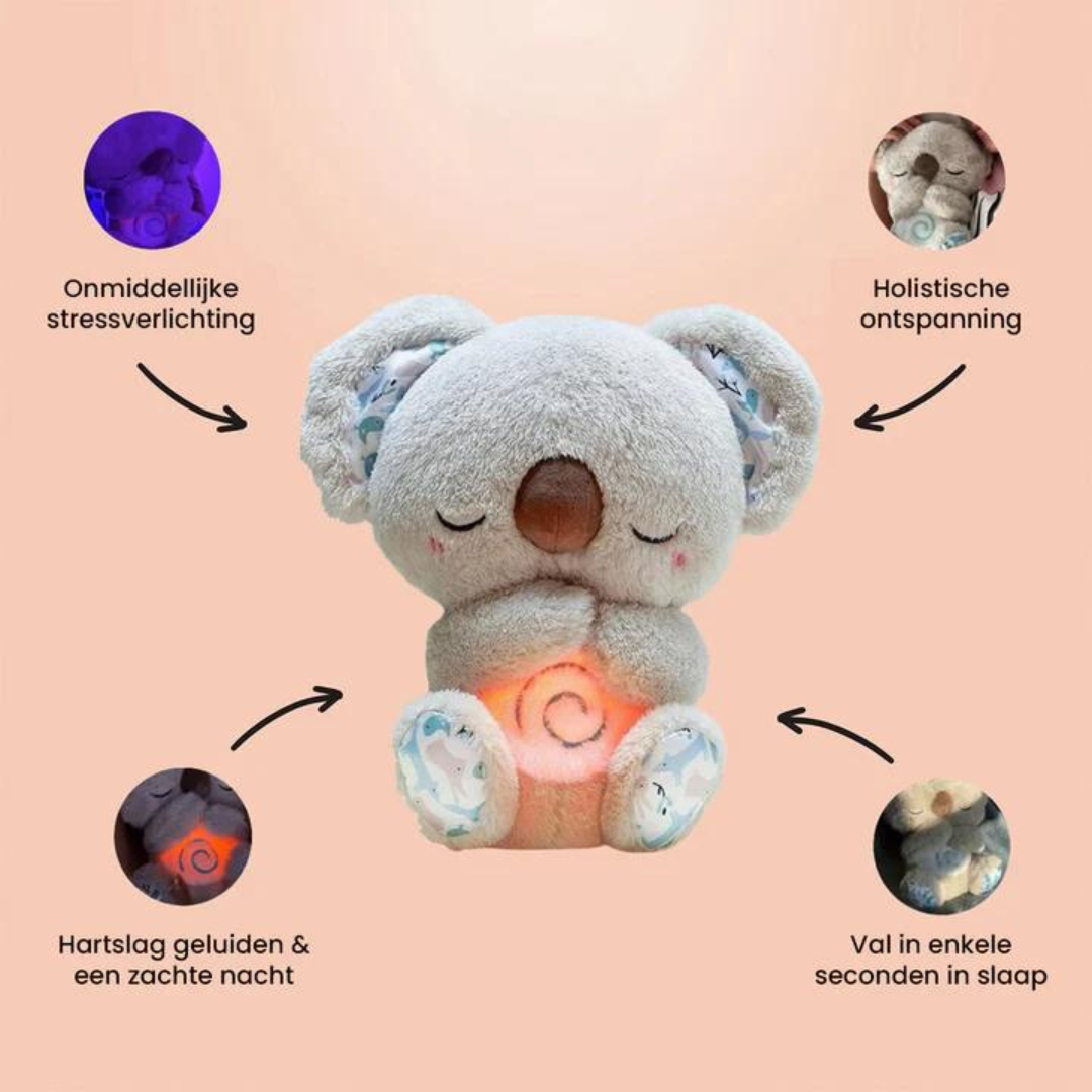 Kalmerende koala knuffel | Ontspanning en stress verlichting | Kerstgeschenk - Moon