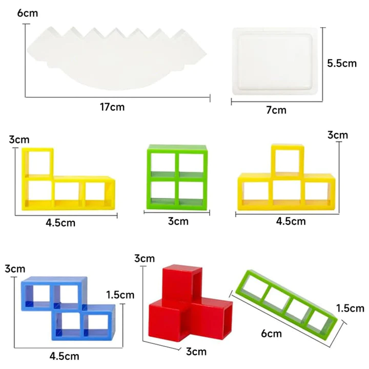 TetraBlock | Magnetische Tetris-set