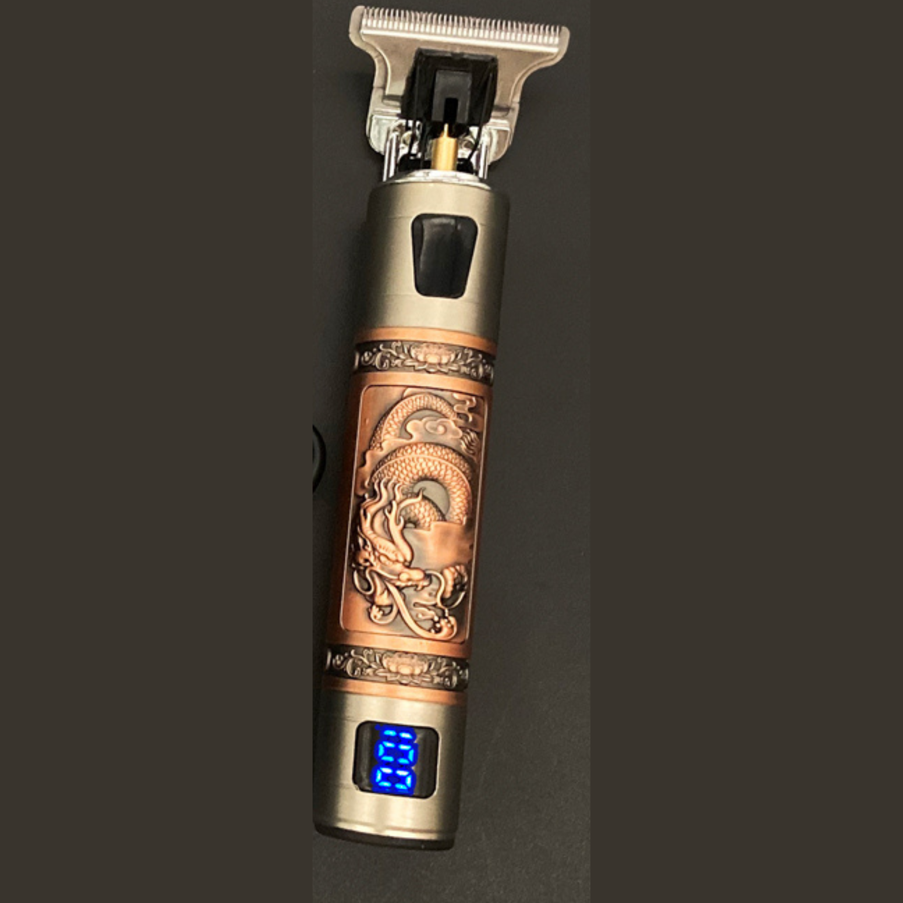 Skull Vintage Trimmer | De Barber Trend van dit jaar! - Oplaadbaar incl. Opzetstukken - Bardo