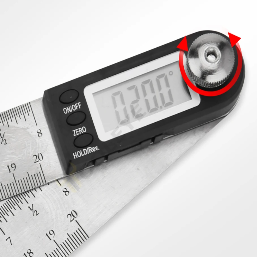 Digitale Goniometer Protractor | Nauwkeurige Hoekmeettool voor Houtbewerking - BaroGigit