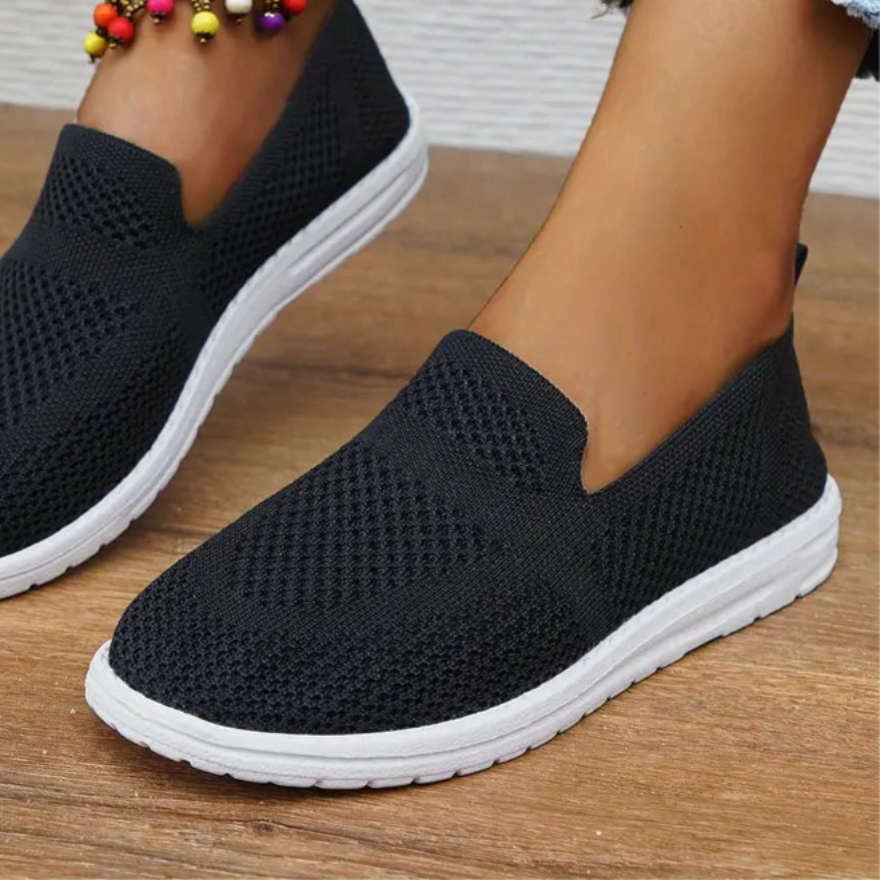 Ademende Instapslippers voor Dames | Lichtgewicht Openlucht Sneakers - Mayley