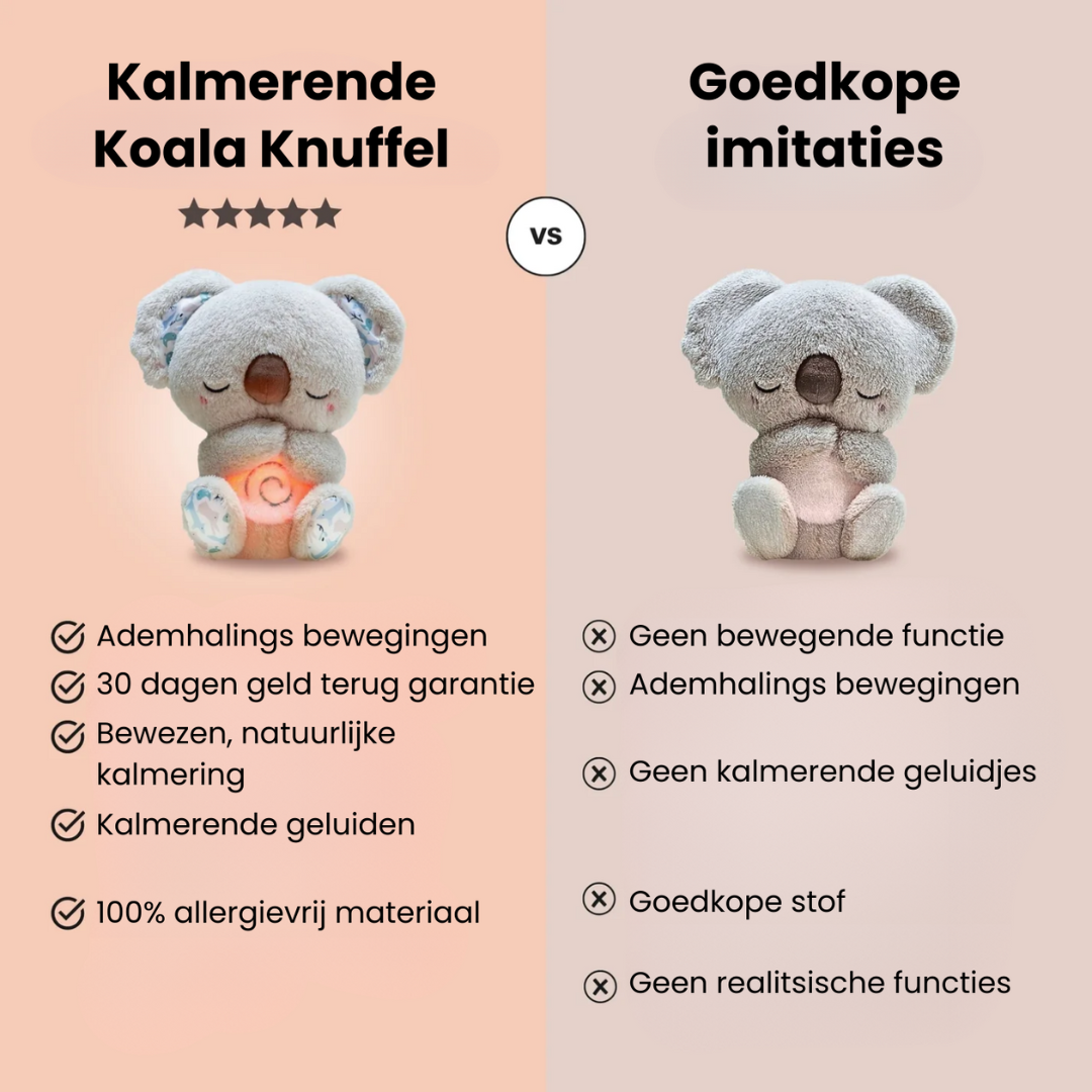 Kalmerende koala knuffel | Ontspanning en stress verlichting | Kerstgeschenk - Moon