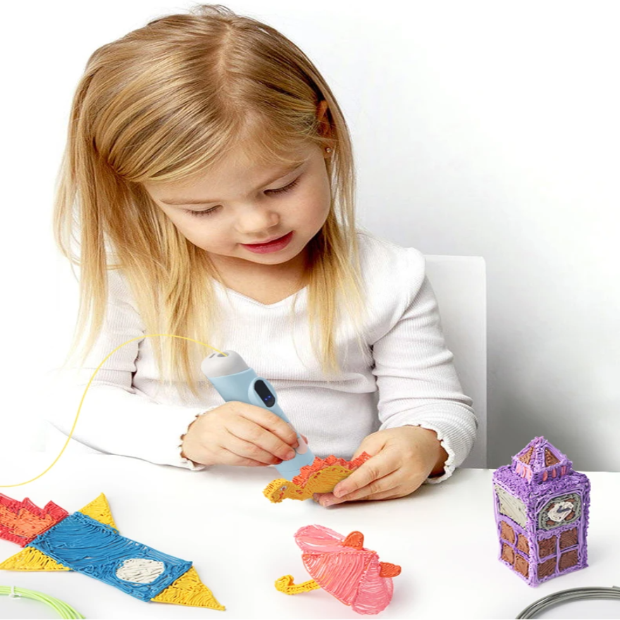 Professionele 3D Pen voor Kinderen | Laag-Temperatuur Printset met Gratis PCL Filament - Plurma