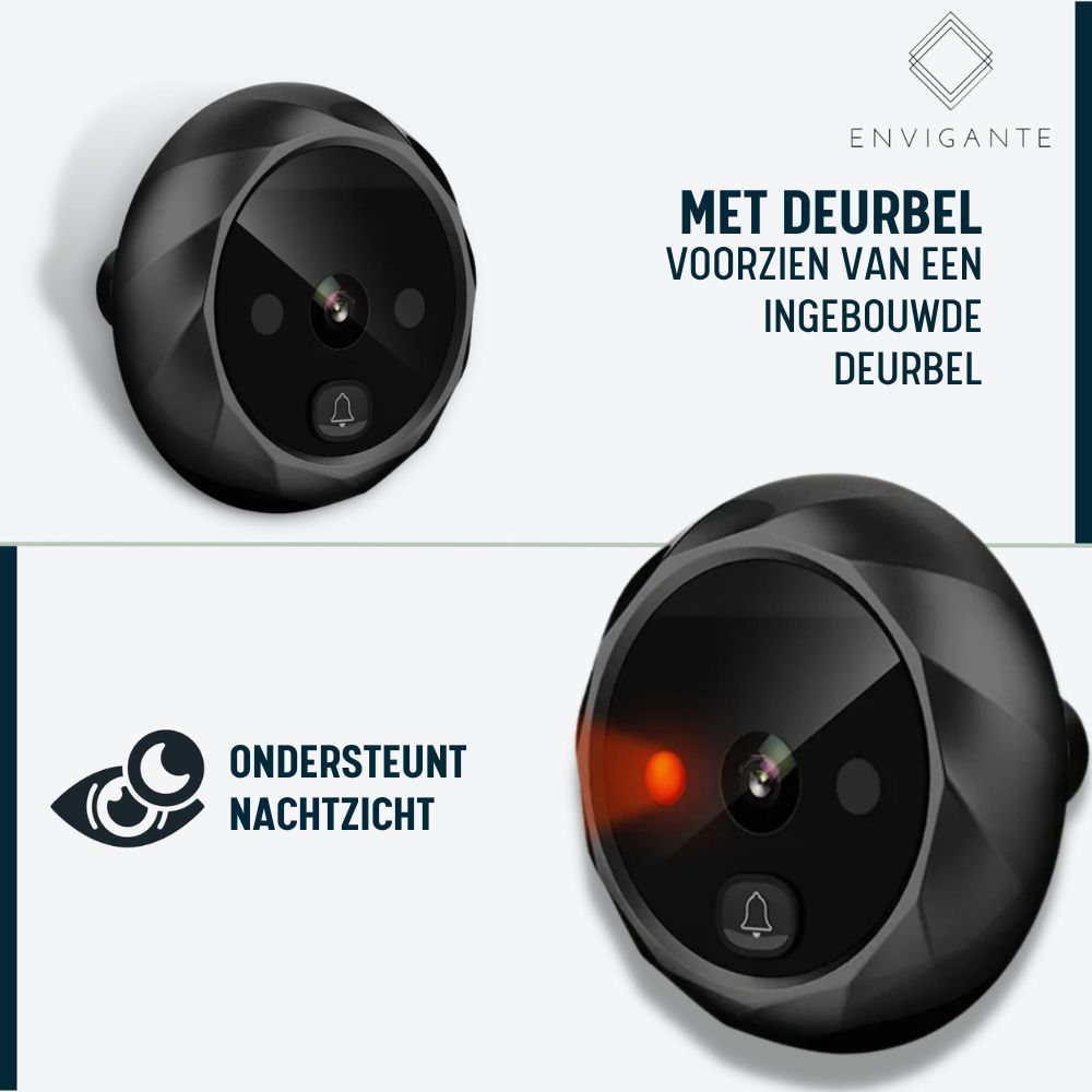 DoorCam - Envigante Kijkgat Deurbel Beveiligingscamera