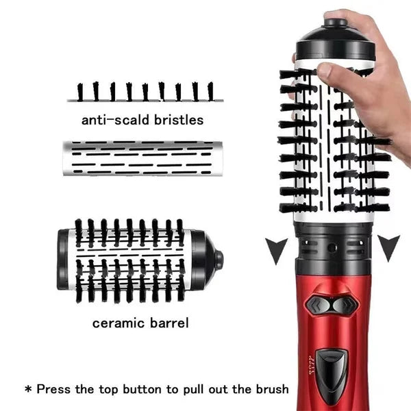 3-in-1 Haarstyler Met Roterende Functie - Swiwer