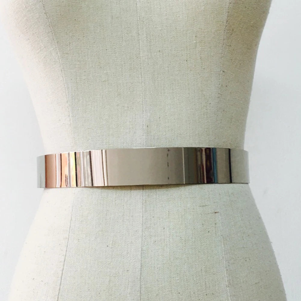 Vintage Chique Damesriem | Verstelbare Goud & Zilver Taille Accessoire - Haffer