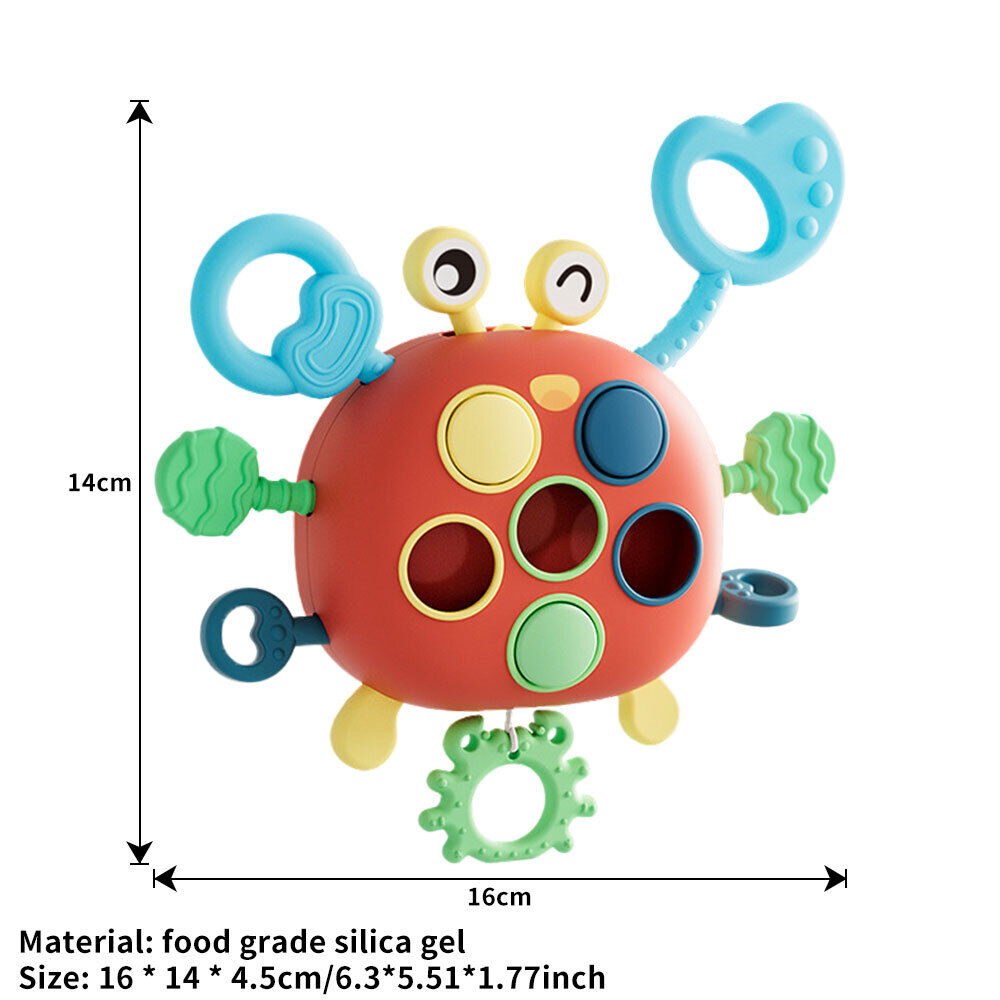 TeetherToy | Educatief krabspeeltje