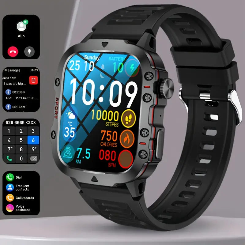 Sport Smartwatch - IP68 Waterdicht - Gaven