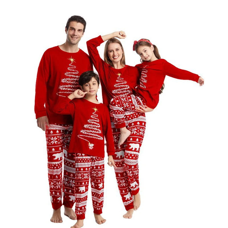 Familie Kerstpyjama Set | Vier de Feestdagen in Perfecte Harmonie - Joyful