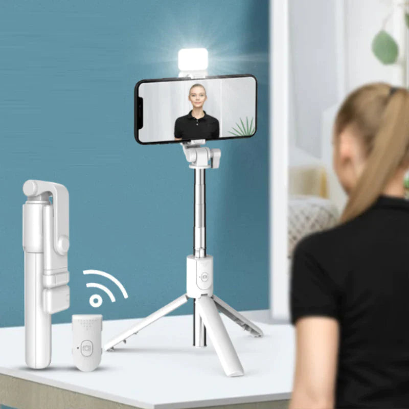 Bluetooth-selfiestick | Duurzaam en lichtgewicht - StickFlex