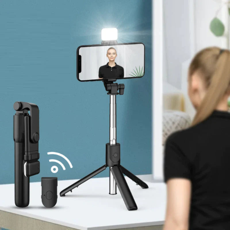 Bluetooth-selfiestick | Duurzaam en lichtgewicht - StickFlex