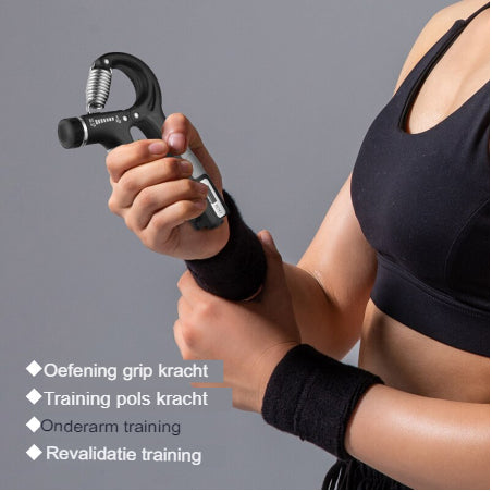 GripFit  | Handtrainer | Pols en onderarm training | Revalidatie training