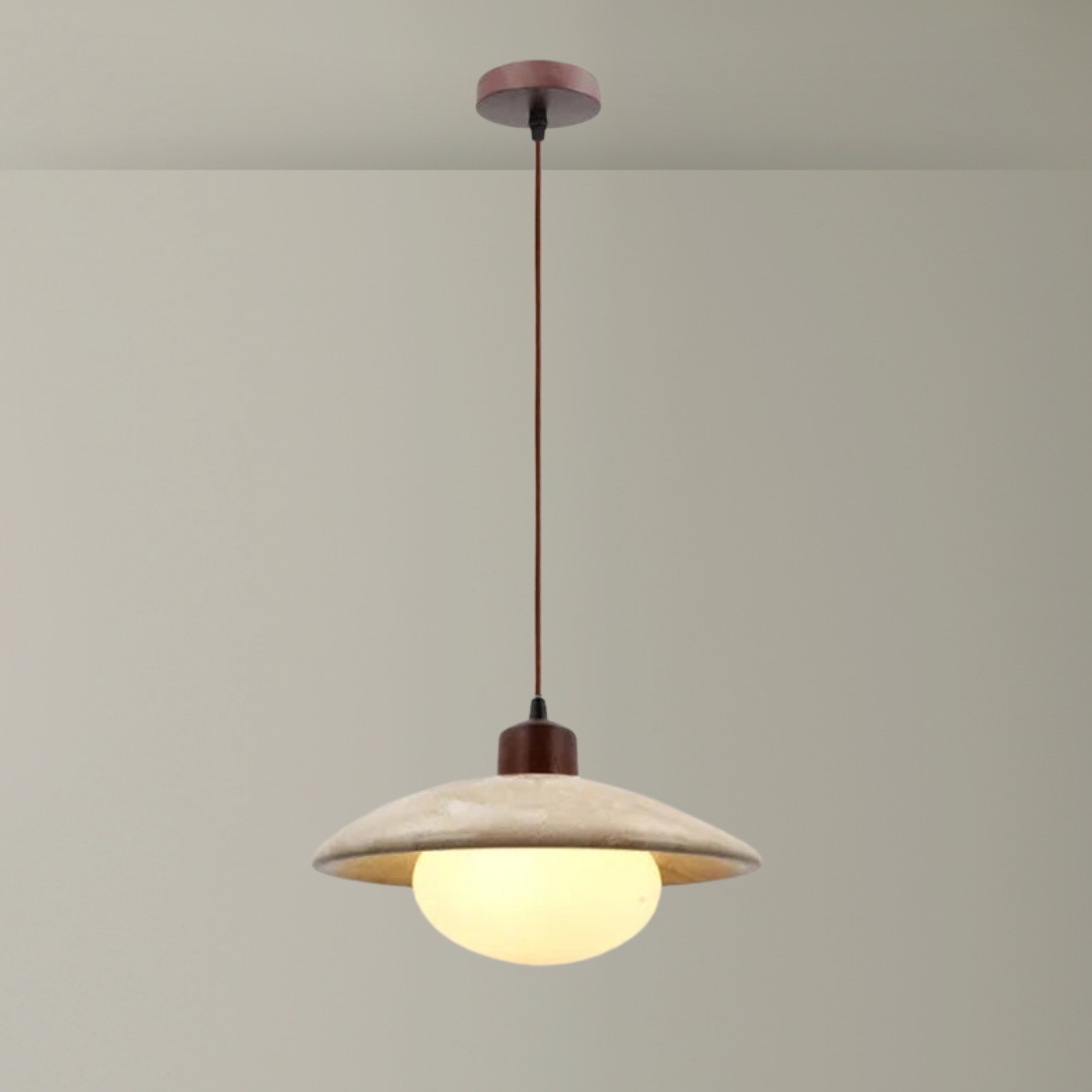 Moon Surface Pendant Light - Wabi Sabi Pendant Light