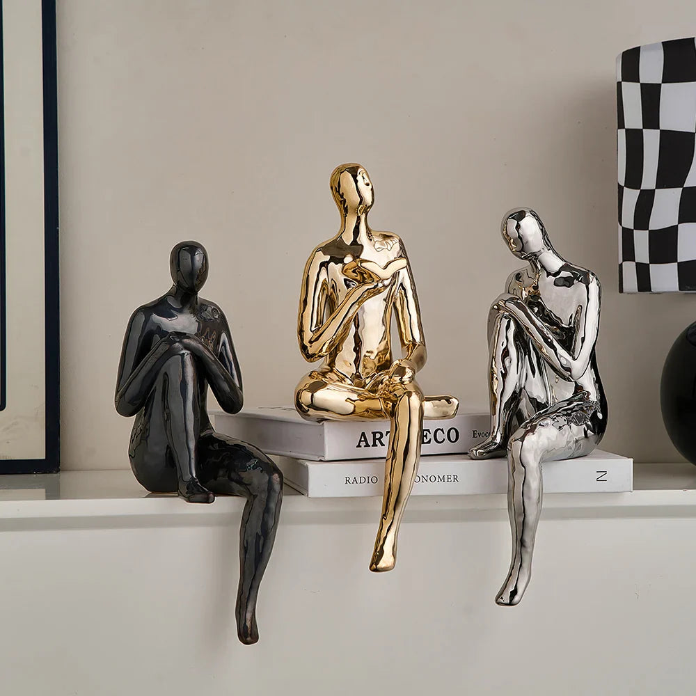 Luxe Bureau Accessoires Moderne kunst figuren - FiguMod