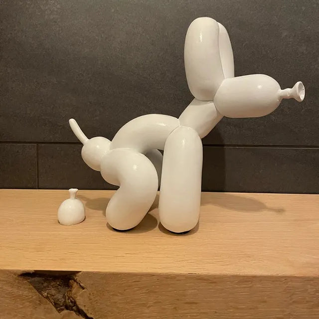 DogArt | Ballonhond beeldje | Handgemaakte Kunst | Breng stijl en vreugde in je huis