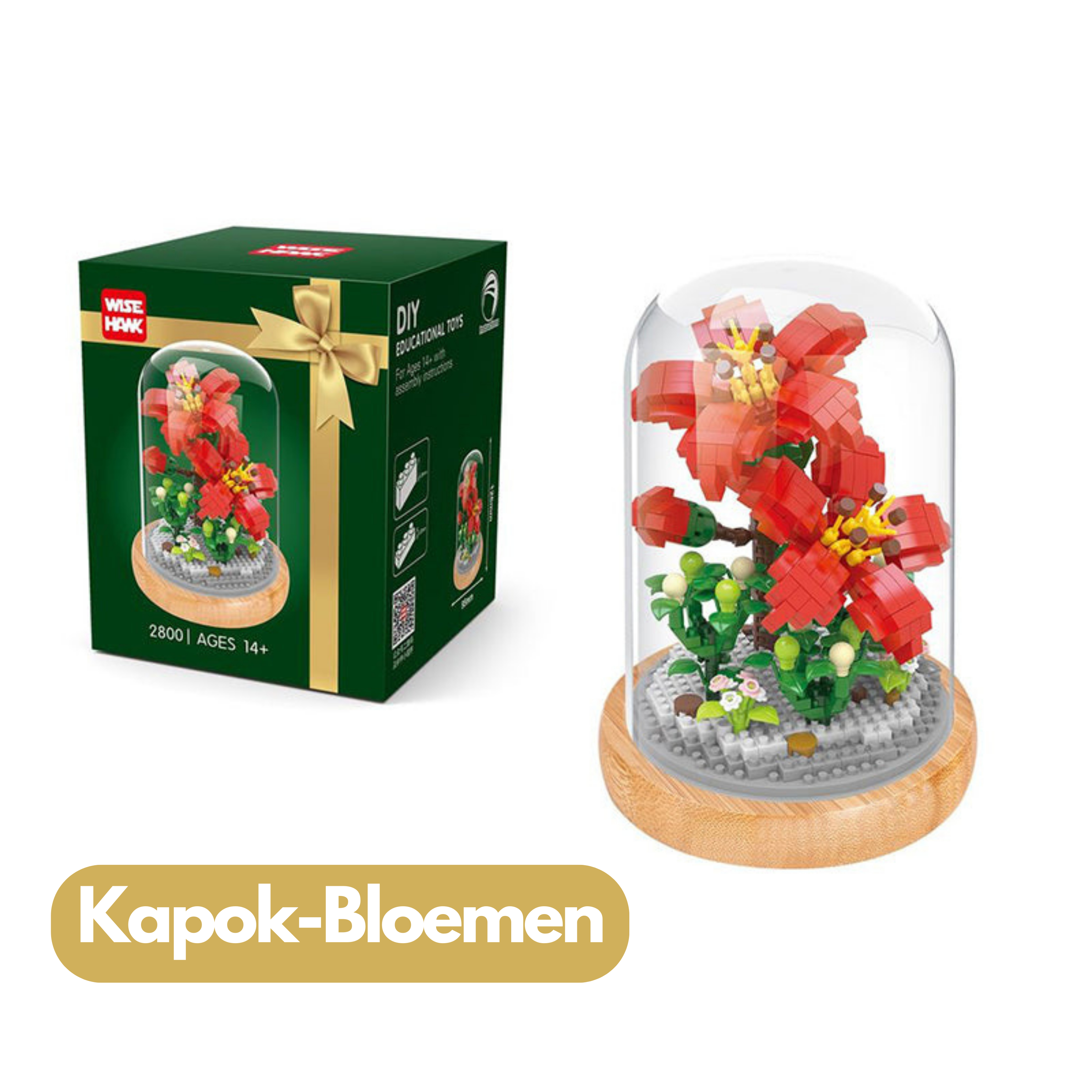 Decoratie bloemen Bouwsets | Creëer je Eigen Bloemenparadijs - Parabea