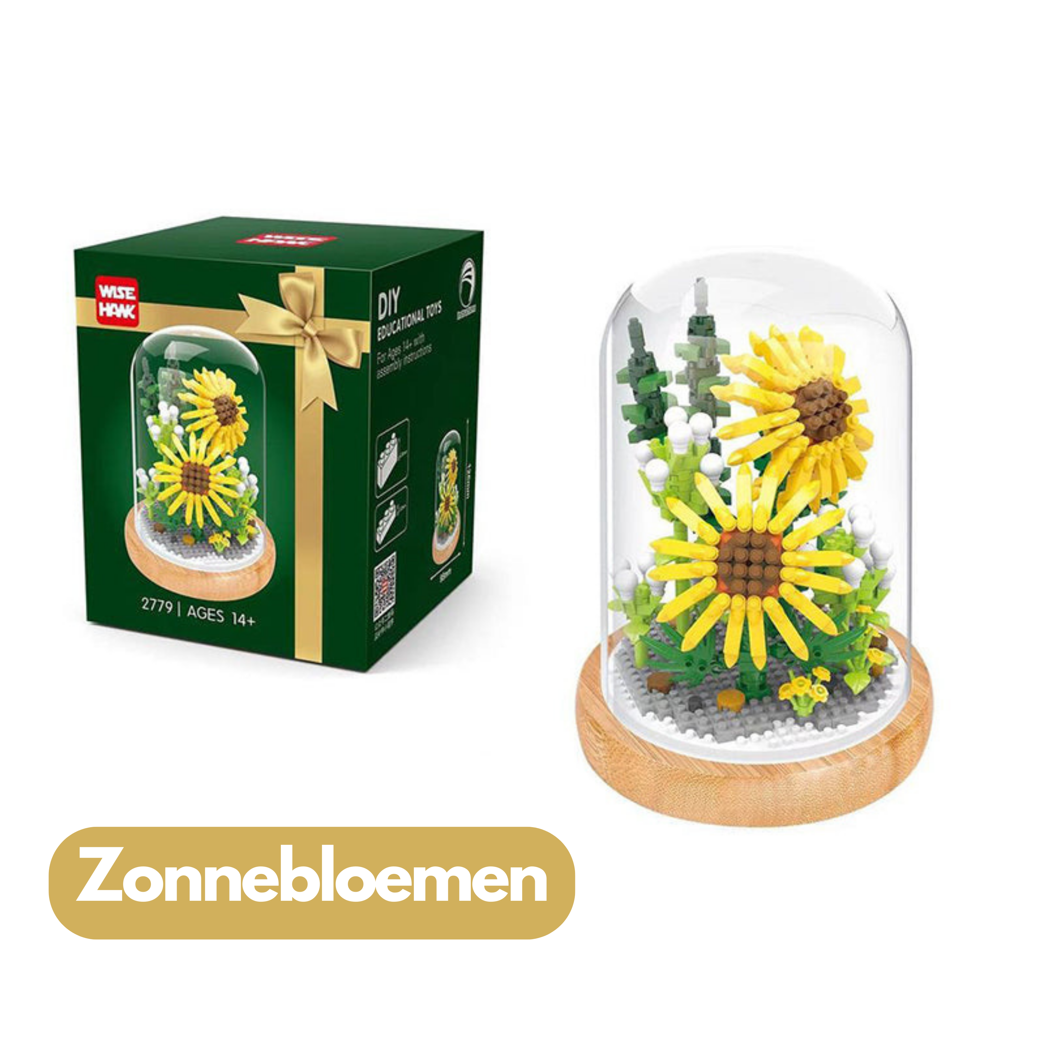 Decoratie bloemen Bouwsets | Creëer je Eigen Bloemenparadijs - Parabea