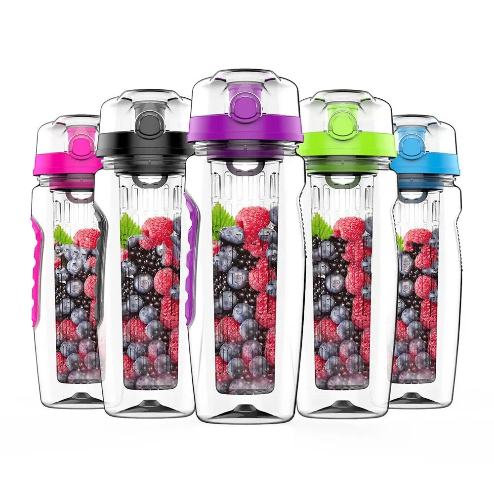 BPA-vrije waterfles met fruitinfuser - Botte