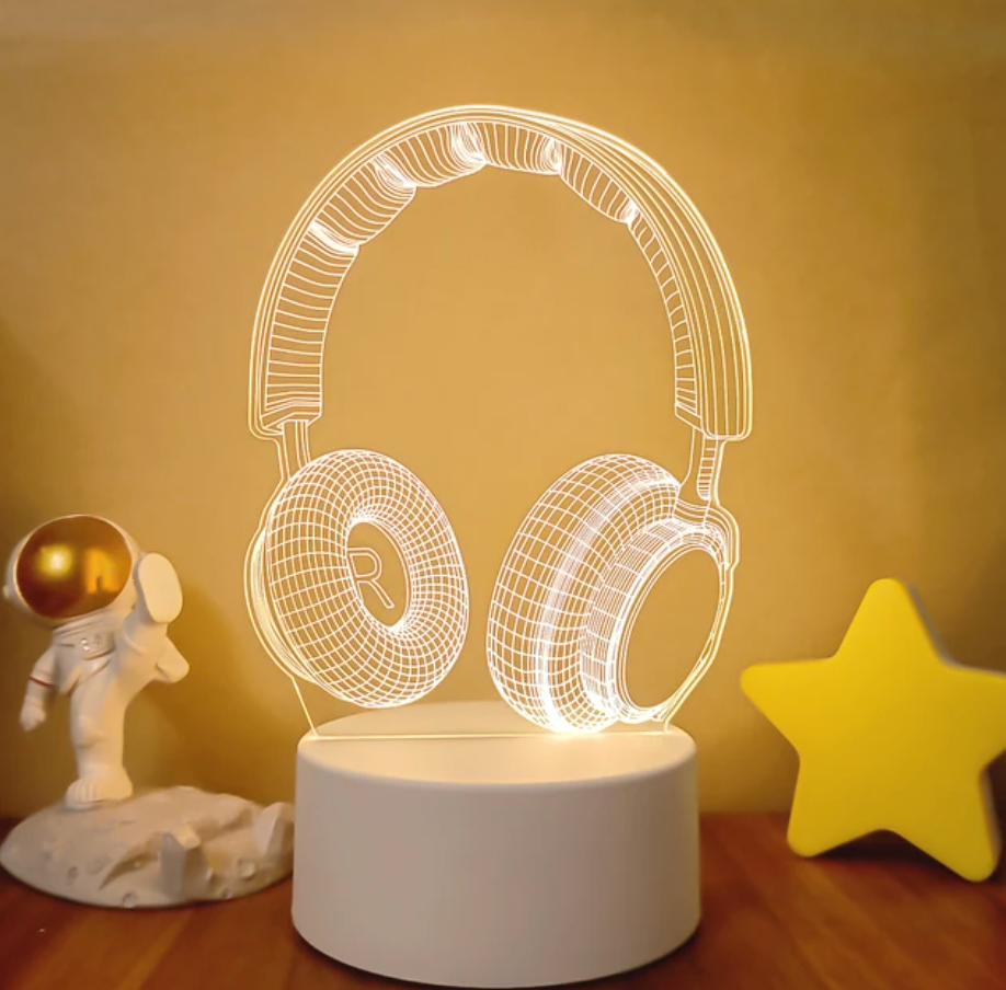 Saylor - 3D illusie LED lamp met motief