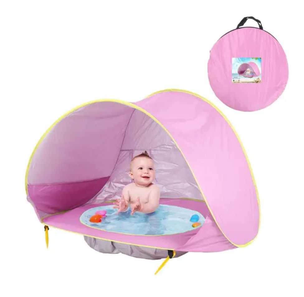 ZonSafe - Babystrandtent | Draagbare schaduw en UV-bescherming