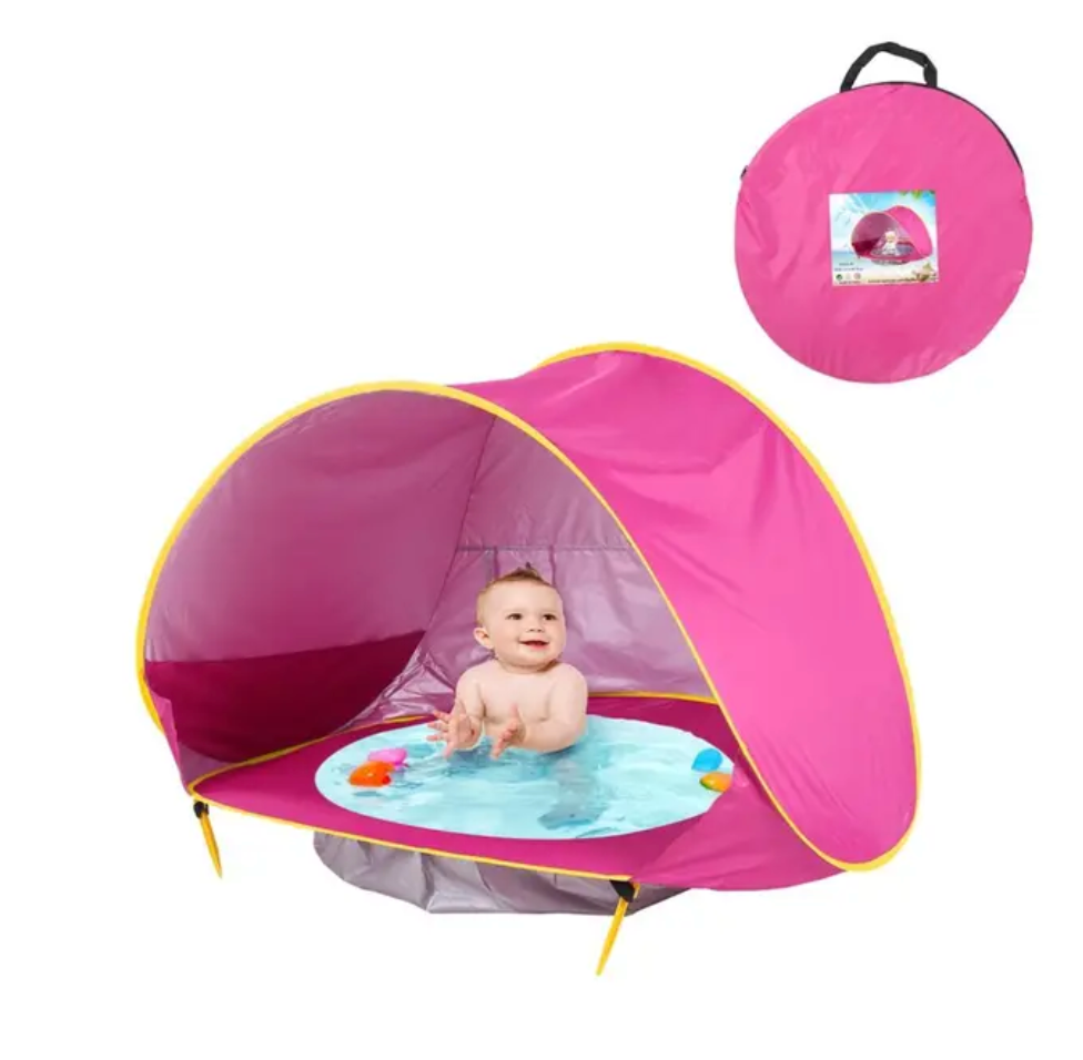 ZonSafe - Babystrandtent | Draagbare schaduw en UV-bescherming