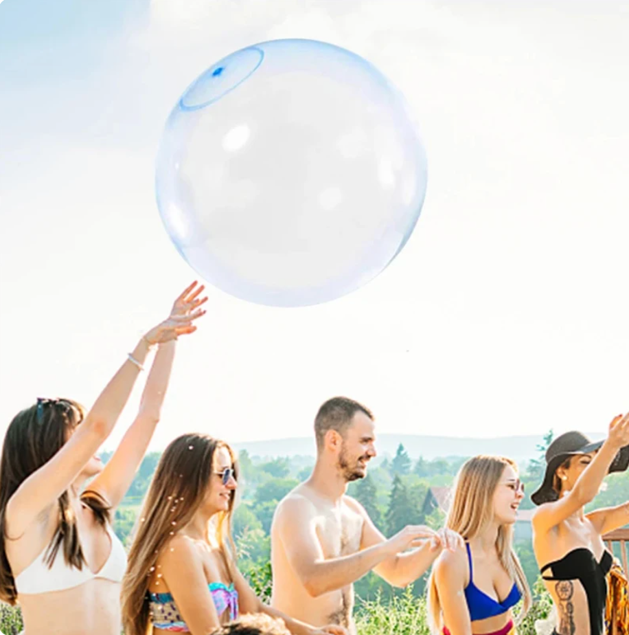 Bubble - Magische Opblaasbare Watergevulde Bubbelbal, Zomers Speelgoed voor Zwembadfeestjes