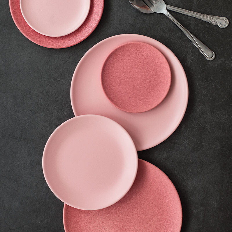 Frosted roze bord | Elegant design | Luxueuze sfeer - Margie