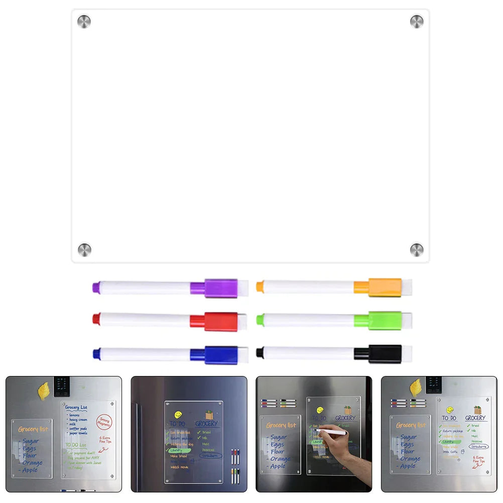 Smartboard | Whiteboard Koelkastmagneet | Houd Je Leven Georganiseerd