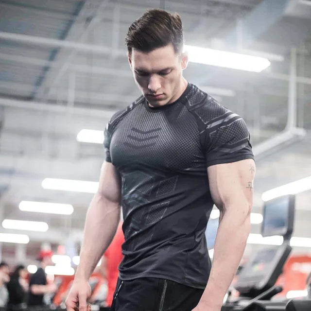 Sneldrogende Bodybuilding Werkout Sportshirt voor Mannen | Optimale Prestaties & Comfort - Kenn