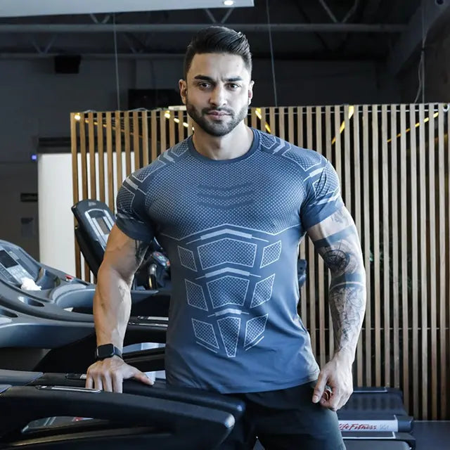 Sneldrogende Bodybuilding Werkout Sportshirt voor Mannen | Optimale Prestaties & Comfort - Kenn