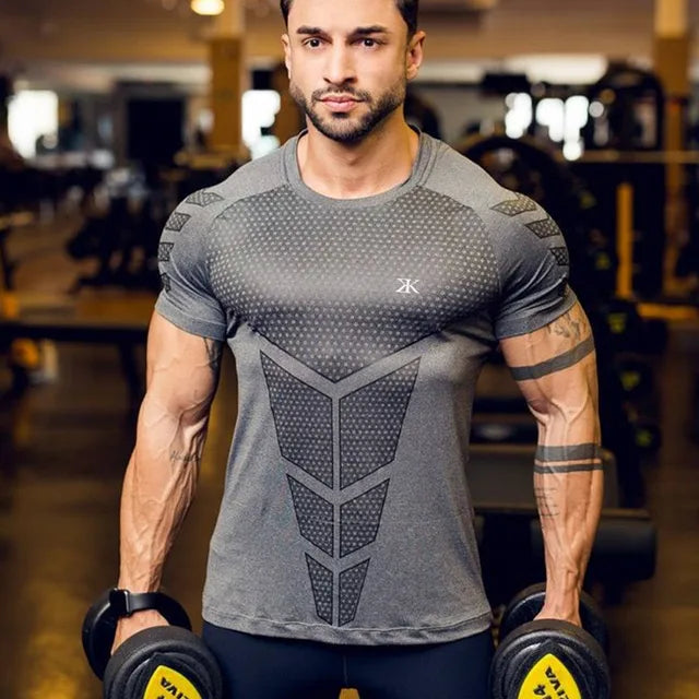 Sneldrogende Bodybuilding Werkout Sportshirt voor Mannen | Optimale Prestaties & Comfort - Kenn